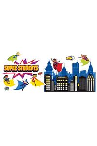 Super Power Super Kids Bulletin Board Set