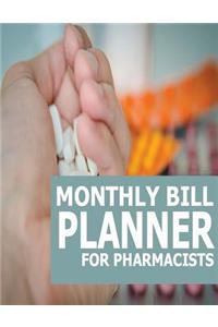 Monthly Bill Planner For Pharmacists