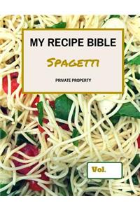 My Recipe Bible - Spagetti