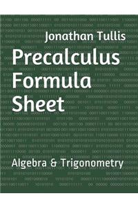 Precalculus Formula Sheet