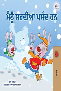 I Love Winter (Punjabi Book for Kids- Gurmukhi)