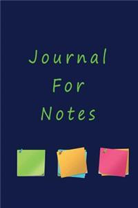 Journal For Notes