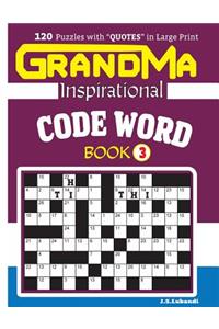 GRANDMA Inspirational CODE WORD Book