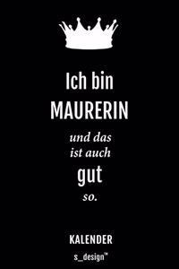 Kalender für Maurer / Maurerin