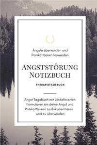 Angststörung Notizbuch