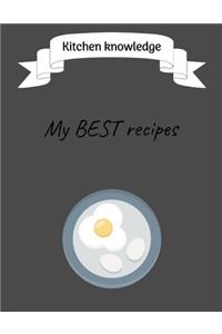 Kitchen Knowledge, My BEST Recipes