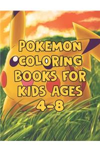 Pokemon Coloring Books Kids Ages 4-8