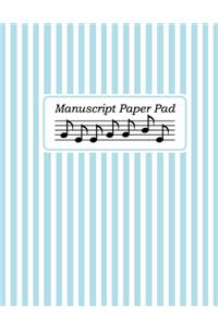 12 Staff Manuscript Paper Pad