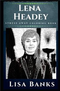 Lena Headey Stress Away Coloring Book