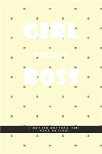 LIGHT YELLOW DOTTED Notebook