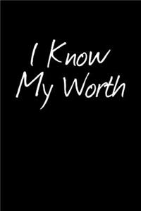 I Know My Worth