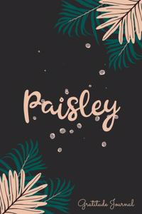 Paisley Gratitude Journal