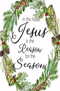 Jesus Is The Reason For The Season Dot Grid Journal