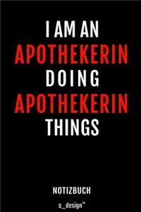 Notizbuch für Apotheker / Apothekerin