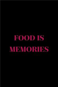 Food Is Memories