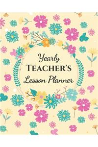 Yearly Teacher's Lesson Planner
