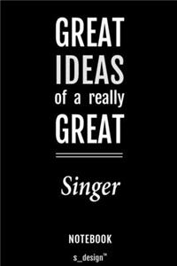 Notebook for Singers / Singer