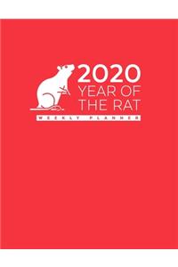 2020 Year of the Rat Weekly Planner