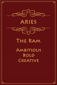 Aries - The Ram (Ambitious, Bold, Creative)