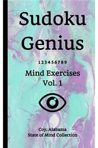 Sudoku Genius Mind Exercises Volume 1