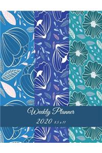 Weekly Planner 2020 8.5 x 11