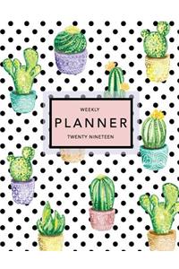 Weekly Planner Twenty Nineteen