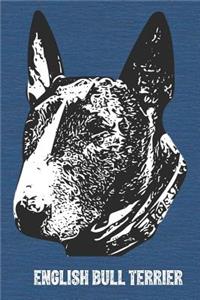 English Bull Terrier Lined Notebook