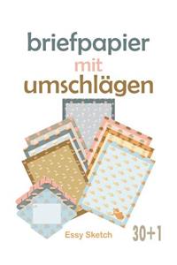 Briefpapier mit Umschlägen