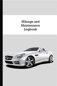 Mileage and Maintenance Logbook