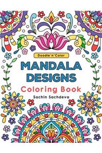 Doodle n Color Mandala Designs
