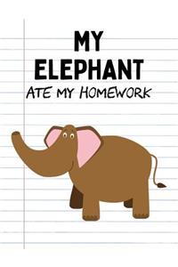 My Elephant Ate My Homework