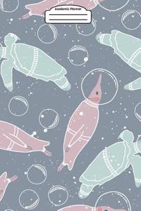 Academic Planner 2019-2020 - Arctic Animals Space Vol 15