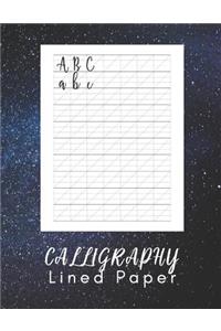 Calligraphy Lined Paper