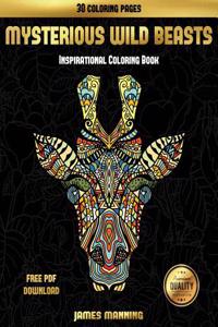 Inspirational Coloring Book (Mysterious Wild Beasts)