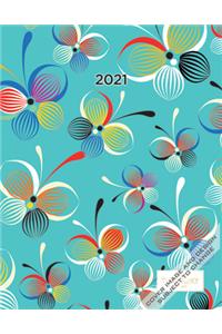 Turnowsky House of 2021 Desk Planner Perfect Day Foil