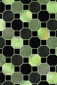 Bullet Journal Notebook Dotty Hexagon Pattern 4