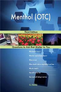 Menthol (OTC); Third Edition