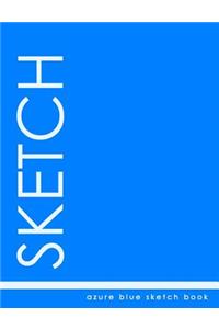 Azure Blue Sketch Book