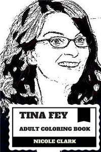 Tina Fey Adult Coloring Book