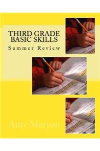 Summer review of Third Grade Basic skills