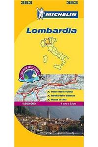 Lombardia - Michelin Local Map 353