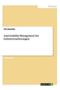 Asset-Liability-Management bei Lebensversicherungen