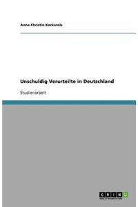 Unschuldig Verurteilte in Deutschland