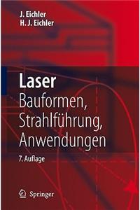 Laser: Bauformen, Strahlfuhrung, Anwendungen
