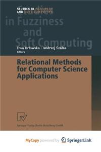 Relational Methods for Computer Science Applications