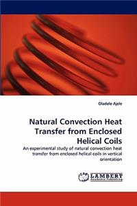 Natural Convection Heat Transfer from Enclosed Helical Coils