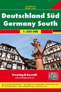 Southern Germany Road Map