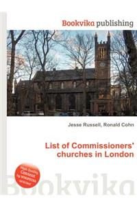 List of Commissioners' Churches in London