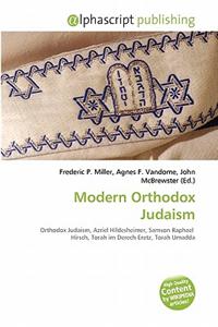Modern Orthodox Judaism