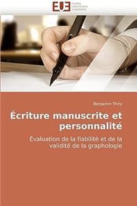 Écriture Manuscrite Et Personnalité